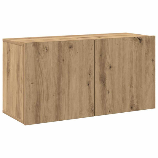 TV Cabinet Wall-mounted Artisian Oak 80x30x41 cm TV Cabinet Wall-mounted Artisian Oak 80x30x41 cm