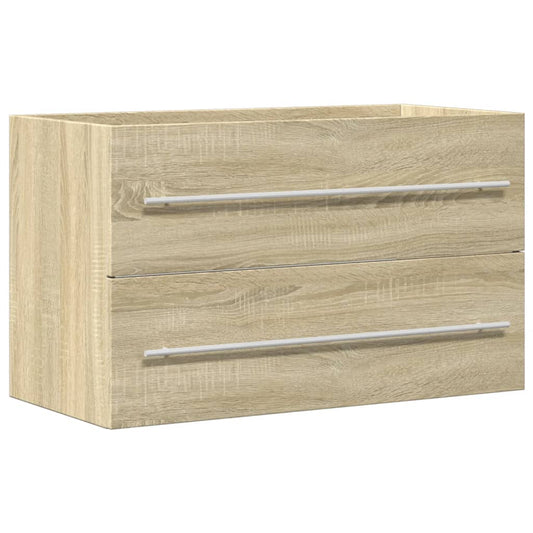 Sink Cabinet Old Wood 80x38.5x48 cm Engineered Wood Sink Cabinet Old Wood 80x38.5x48 cm Engineered Wood