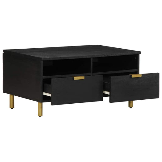 Coffee Table Black 80x54x40 cm Engineered Wood Coffee Table Black 80x54x40 cm Engineered Wood
