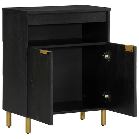 Sideboard Black 60x33x75 cm Engineered Wood Sideboard Black 60x33x75 cm Engineered Wood