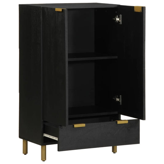 Highboard Black 60x33x100 cm Engineered Wood Highboard Black 60x33x100 cm Engineered Wood