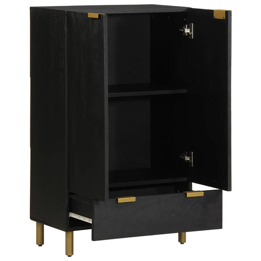 Highboard Black 60x33x100 cm Engineered Wood Highboard Black 60x33x100 cm Engineered Wood