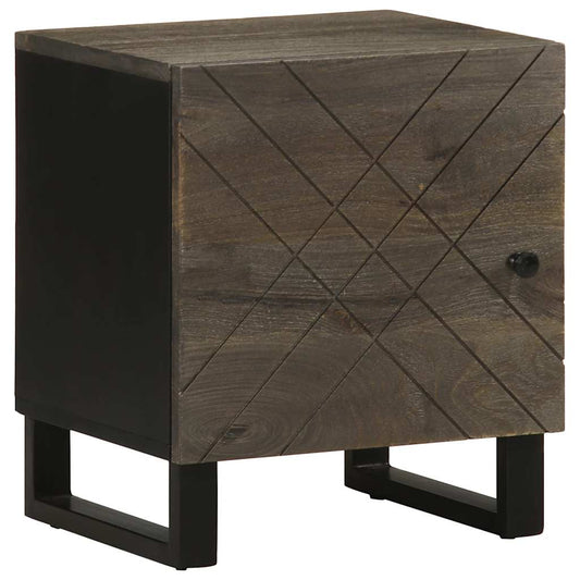 Bedside Cabinets 2 pcs Black 40x33x46 cm Solid Wood Mango Bedside Cabinets 2 pcs Black 40x33x46 cm Solid Wood Mango