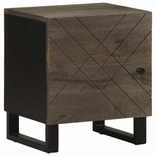 Bedside Cabinets 2 pcs Black 40x33x46 cm Solid Wood Mango Bedside Cabinets 2 pcs Black 40x33x46 cm Solid Wood Mango