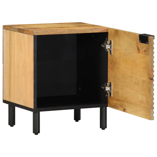 Bedside Cabinet Brown 40x33x46 cm Solid Wood Mango Bedside Cabinet Brown 40x33x46 cm Solid Wood Mango