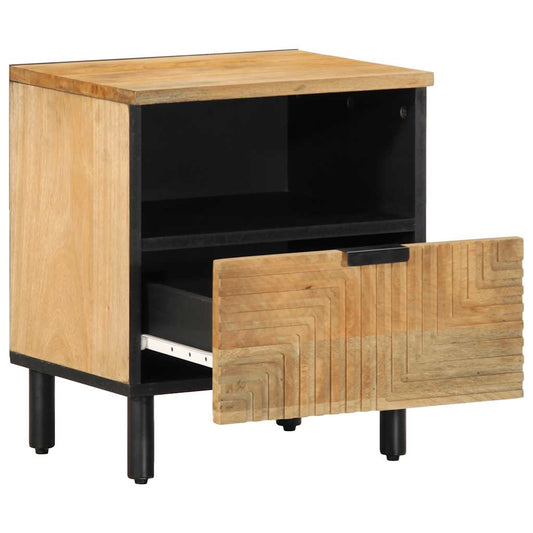 Bedside Cabinet Brown 40x33x46 cm Solid Wood Mango Bedside Cabinet Brown 40x33x46 cm Solid Wood Mango