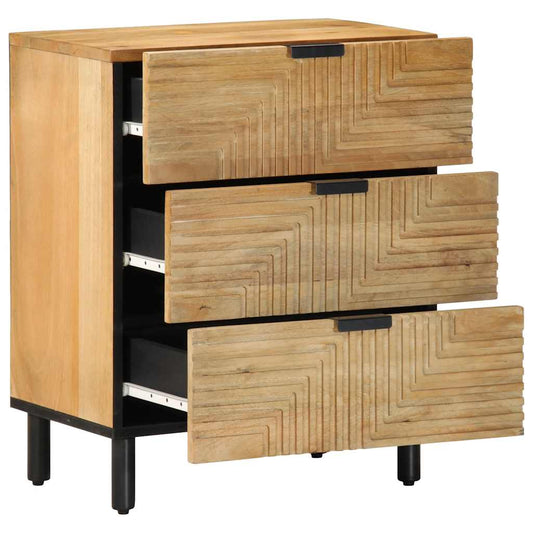Bedside Cabinet Brown 50x33x60 cm Solid Wood Mango Bedside Cabinet Brown 50x33x60 cm Solid Wood Mango