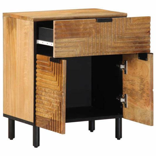 Bedside Cabinet Brown 50x33x60 cm Solid Wood Mango Bedside Cabinet Brown 50x33x60 cm Solid Wood Mango