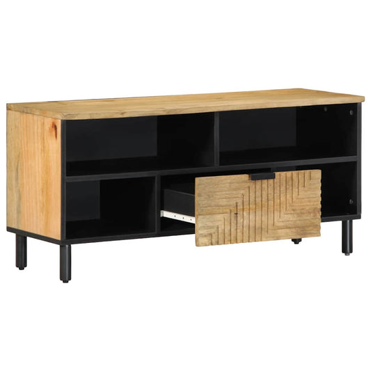 TV Cabinet Brown 100x33x46 cm Solid Wood Mango TV Cabinet Brown 100x33x46 cm Solid Wood Mango
