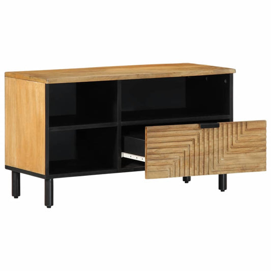 TV Cabinet Brown 80x33x46 cm Solid Wood Mango TV Cabinet Brown 80x33x46 cm Solid Wood Mango