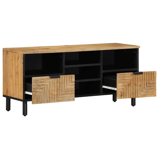 TV Cabinet Brown 100x33x46 cm Solid Wood Mango TV Cabinet Brown 100x33x46 cm Solid Wood Mango