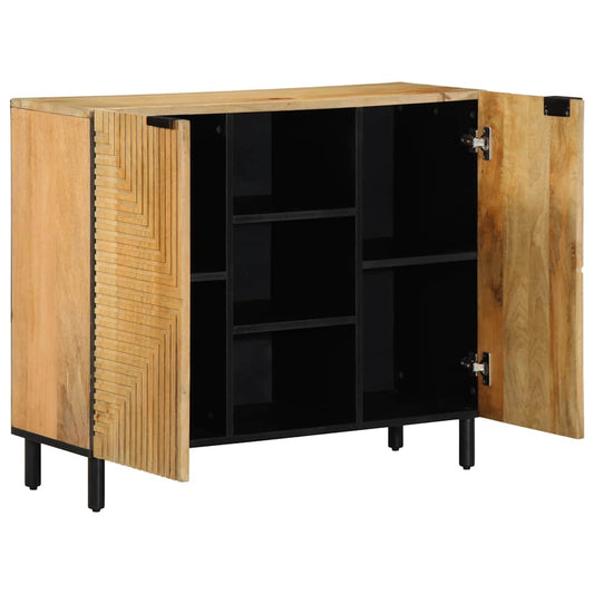 Sideboard Brown 90x33x75 cm Solid Wood Mango Sideboard Brown 90x33x75 cm Solid Wood Mango