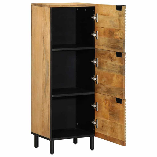 Highboard Brown 40x33x110 cm Solid Wood Mango Highboard Brown 40x33x110 cm Solid Wood Mango