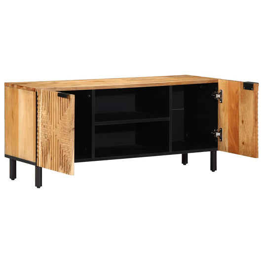 TV Cabinet 105x33x46 cm Solid Wood Acacia TV Cabinet 105x33x46 cm Solid Wood Acacia