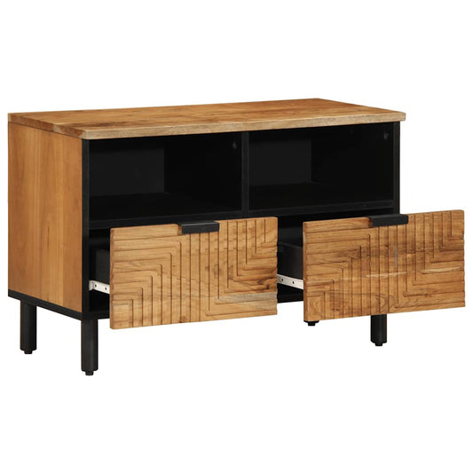TV Cabinet 70x33x46 cm Solid Wood Acacia TV Cabinet 70x33x46 cm Solid Wood Acacia