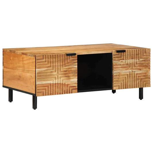 Coffee Table 100 x 54 x 40 cm Solid Acacia Wood Coffee Table 100 x 54 x 40 cm Solid Acacia Wood