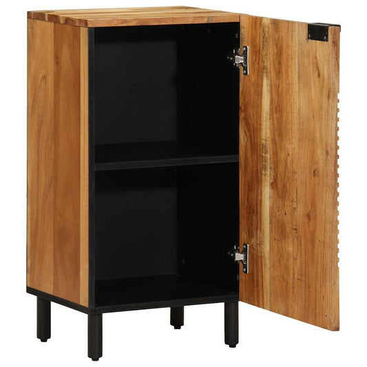 Sideboard with Shelf Brown 40 x 33 x 75 cm Solid Mango Wood Sideboard with Shelf Brown 40 x 33 x 75 cm Solid Mango Wood