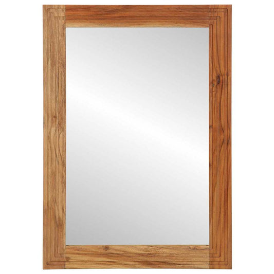 Bathroom Mirror Wall-mounted with Mirror Brown 70 x 50 x 2.5 cm Bathroom Mirror Wall-mounted with Mirror Brown 70 x 50 x 2.5 cm