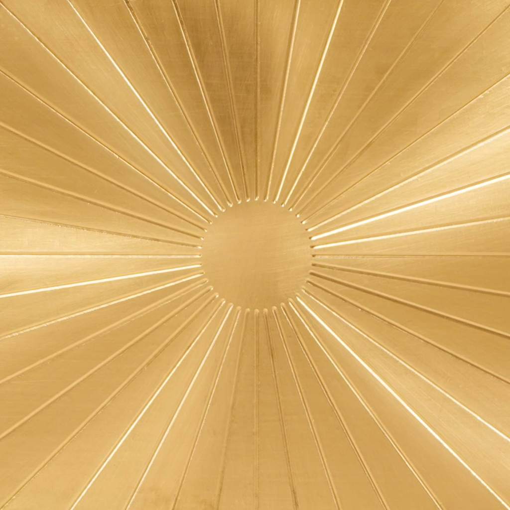 TV Cabinet Black and Gold 80 x 33 x 46 cm Engineered wood