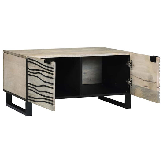 Coffee Table White 80 x 50 x 40 cm Engineered Wood Coffee Table White 80 x 50 x 40 cm Engineered Wood