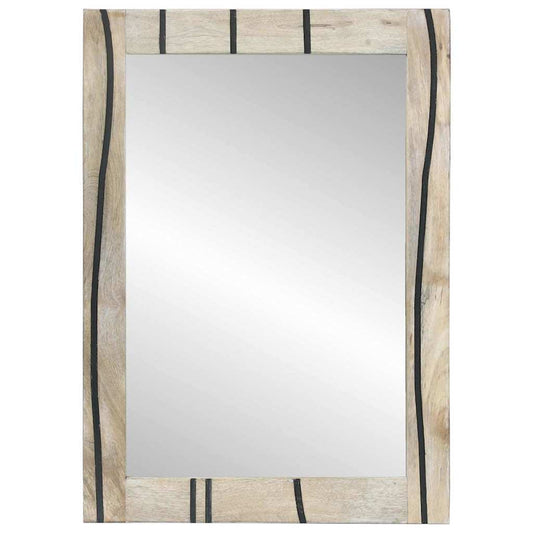 Bathroom Mirror with Mirror Brown 70 x 50 x 2.5 cm Bathroom Mirror with Mirror Brown 70 x 50 x 2.5 cm