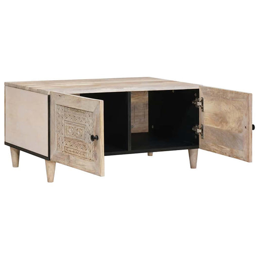 Coffee Table White 80 x 54 x 40 cm Engineered Wood Coffee Table White 80 x 54 x 40 cm Engineered Wood