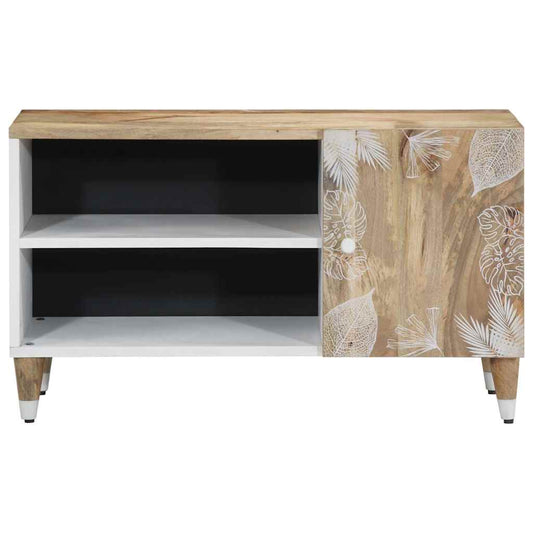 TV Cabinet 80x31,5x46 cm Solid Wood Mango TV Cabinet 80x31,5x46 cm Solid Wood Mango