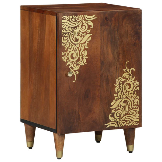 Bathroom Cabinet Honey Brown 38 x 33 x 58 cm Solid Mango Wood Bathroom Cabinet Honey Brown 38 x 33 x 58 cm Solid Mango Wood