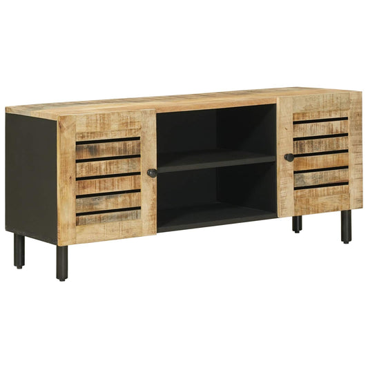 Storage Cabinets Natural 105 x 33 x 46 cm Solid Mango Wood Storage Cabinets Natural 105 x 33 x 46 cm Solid Mango Wood