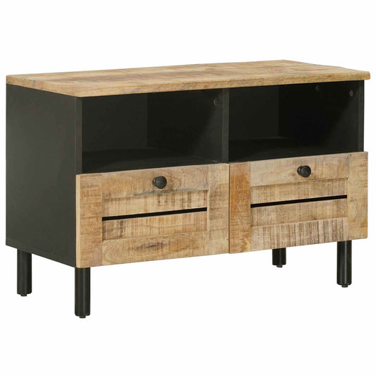 Storage Cabinets Natural 70 x 33 x 46 cm Solid Mango Wood Storage Cabinets Natural 70 x 33 x 46 cm Solid Mango Wood