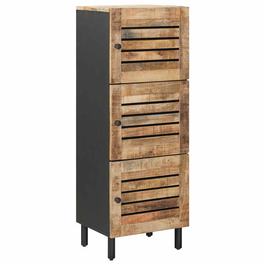 Storage Cabinets Natural 40 x 33 x 110 cm Solid Mango Wood Storage Cabinets Natural 40 x 33 x 110 cm Solid Mango Wood