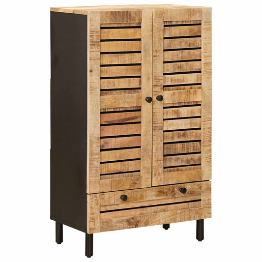Storage Cabinets Natural 60 x 33 x 100 cm Solid Mango Wood Storage Cabinets Natural 60 x 33 x 100 cm Solid Mango Wood