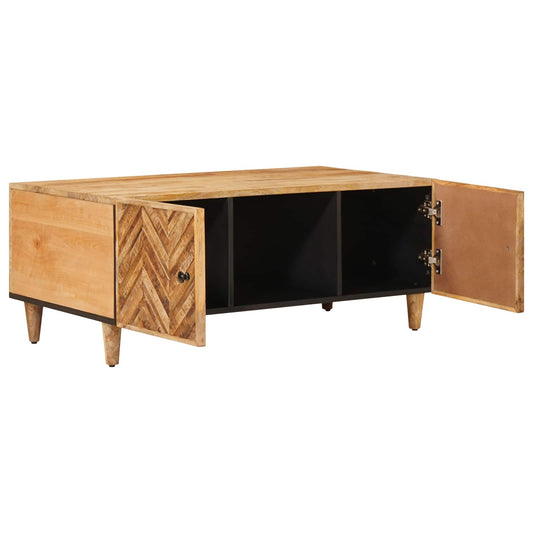 Coffee Table Brown 100 x 54 x 40 cm Solid Mango Wood Coffee Table Brown 100 x 54 x 40 cm Solid Mango Wood