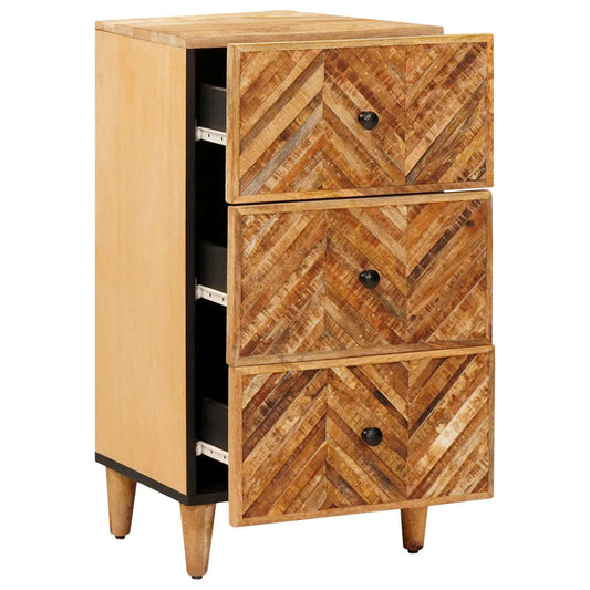 Storage Cabinets Brown 40 x 33.5 x 75 cm Solid Mango Wood Storage Cabinets Brown 40 x 33.5 x 75 cm Solid Mango Wood