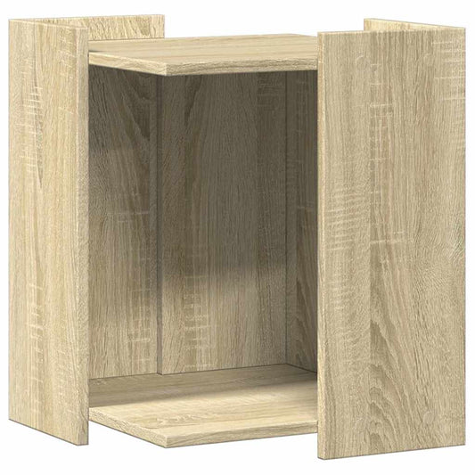 Cat Litter Box Enclosure Sonoma Oak 42x42x51 cm Engineered Wood Cat Litter Box Enclosure Sonoma Oak 42x42x51 cm Engineered Wood