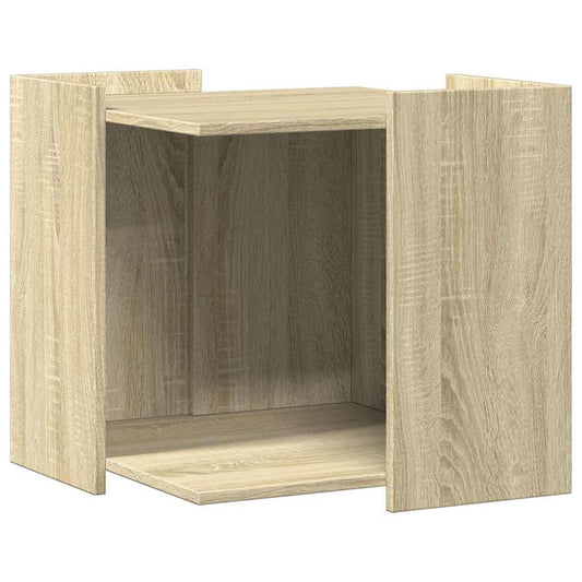 Cat Litter Box Enclosure Sonoma Oak 53 x 53 x 51 cm Cat Litter Box Enclosure Sonoma Oak 53 x 53 x 51 cm
