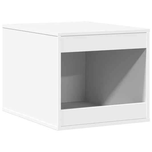 Cat Litter Box Enclosure White 47x59x42 cm Engineered Wood Cat Litter Box Enclosure White 47x59x42 cm Engineered Wood