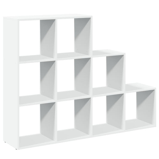 Room Divider Bookcase 3-Tier White 137.5x29x103.5 cm Engineered Wood Room Divider Bookcase 3-Tier White 137.5x29x103.5 cm Engineered Wood