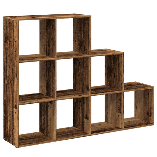 Room Divider Bookcase 3-Tier Old Wood 137.5x29x103.5 cm Engineered Wood Room Divider Bookcase 3-Tier Old Wood 137.5x29x103.5 cm Engineered Wood