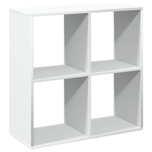 Room Divider Bookcase White 69.5x29x69.5 cm Engineered Wood Room Divider Bookcase White 69.5x29x69.5 cm Engineered Wood