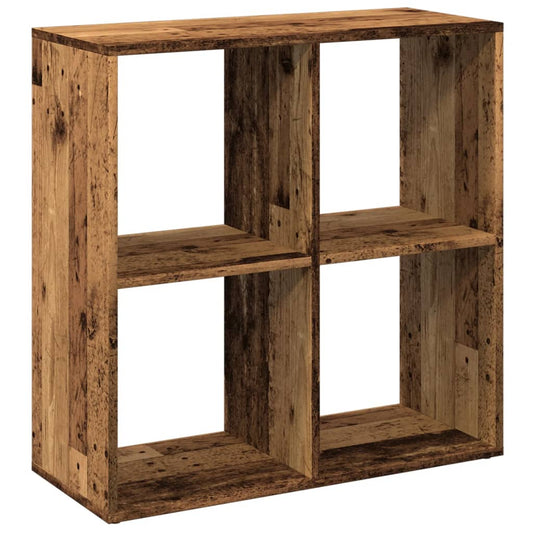 Room Divider Bookcase Old Wood 69.5x29x69.5 cm Engineered Wood Room Divider Bookcase Old Wood 69.5x29x69.5 cm Engineered Wood