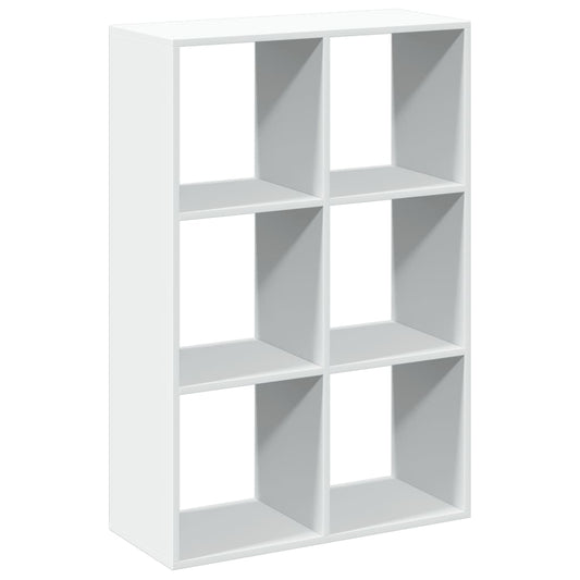 Room Divider Bookcase White 69.5x29x103.5 cm Engineered Wood Room Divider Bookcase White 69.5x29x103.5 cm Engineered Wood
