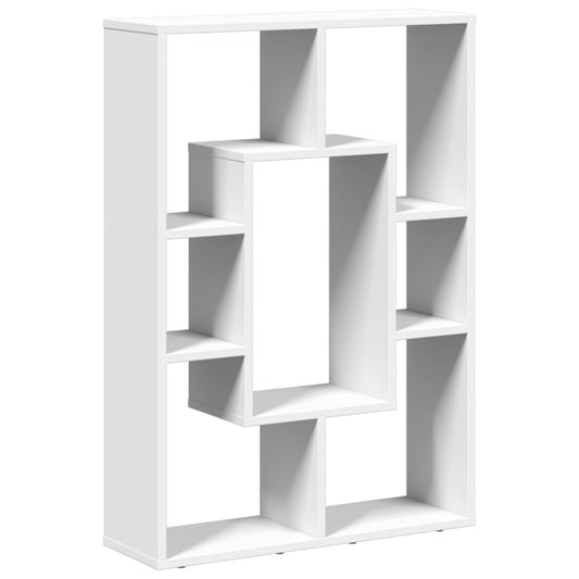 Bookcase White 63x20x90 cm Engineered Wood Bookcase White 63x20x90 cm Engineered Wood