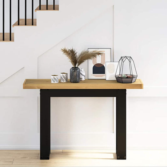 Console Table NOAIN U-Shaped Legs 120x30x75 cm Solid Wood Pine Console Table NOAIN U-Shaped Legs 120x30x75 cm Solid Wood Pine