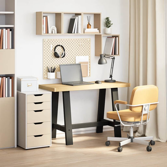 Desk NOAIN A-Shaped Legs 120x50x75 cm Solid Wood Pine Desk NOAIN A-Shaped Legs 120x50x75 cm Solid Wood Pine