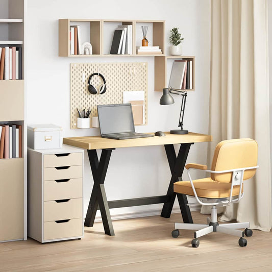 Desk NOAIN X-Shaped Legs 120x50x75 cm Solid Wood Pine Desk NOAIN X-Shaped Legs 120x50x75 cm Solid Wood Pine