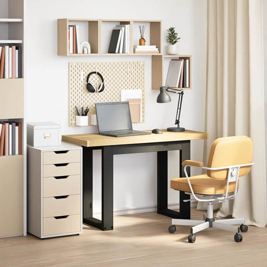 Desk NOAIN U-Shaped Legs 120x50x75 cm Solid Wood Pine Desk NOAIN U-Shaped Legs 120x50x75 cm Solid Wood Pine