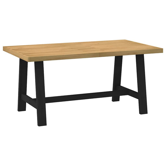 Dining Table NOAIN A-Shaped Legs 160x90x75 cm Solid Wood Pine Dining Table NOAIN A-Shaped Legs 160x90x75 cm Solid Wood Pine