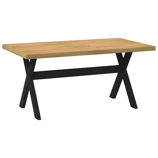 Dining Table NOAIN X-Shaped Legs 160x90x75 cm Solid Wood Pine Dining Table NOAIN X-Shaped Legs 160x90x75 cm Solid Wood Pine