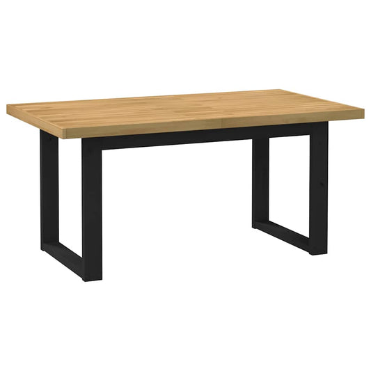 Dining Table NOAIN U-Shaped Legs 160x90x75 cm Solid Wood Pine Dining Table NOAIN U-Shaped Legs 160x90x75 cm Solid Wood Pine